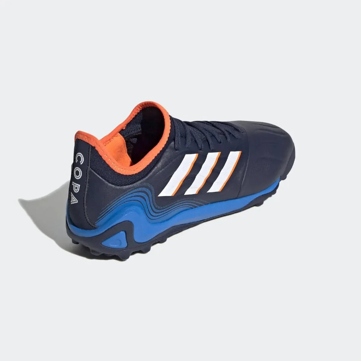 adidas Copa Sense .3 Turf - Navy-White-Blue - Image 4
