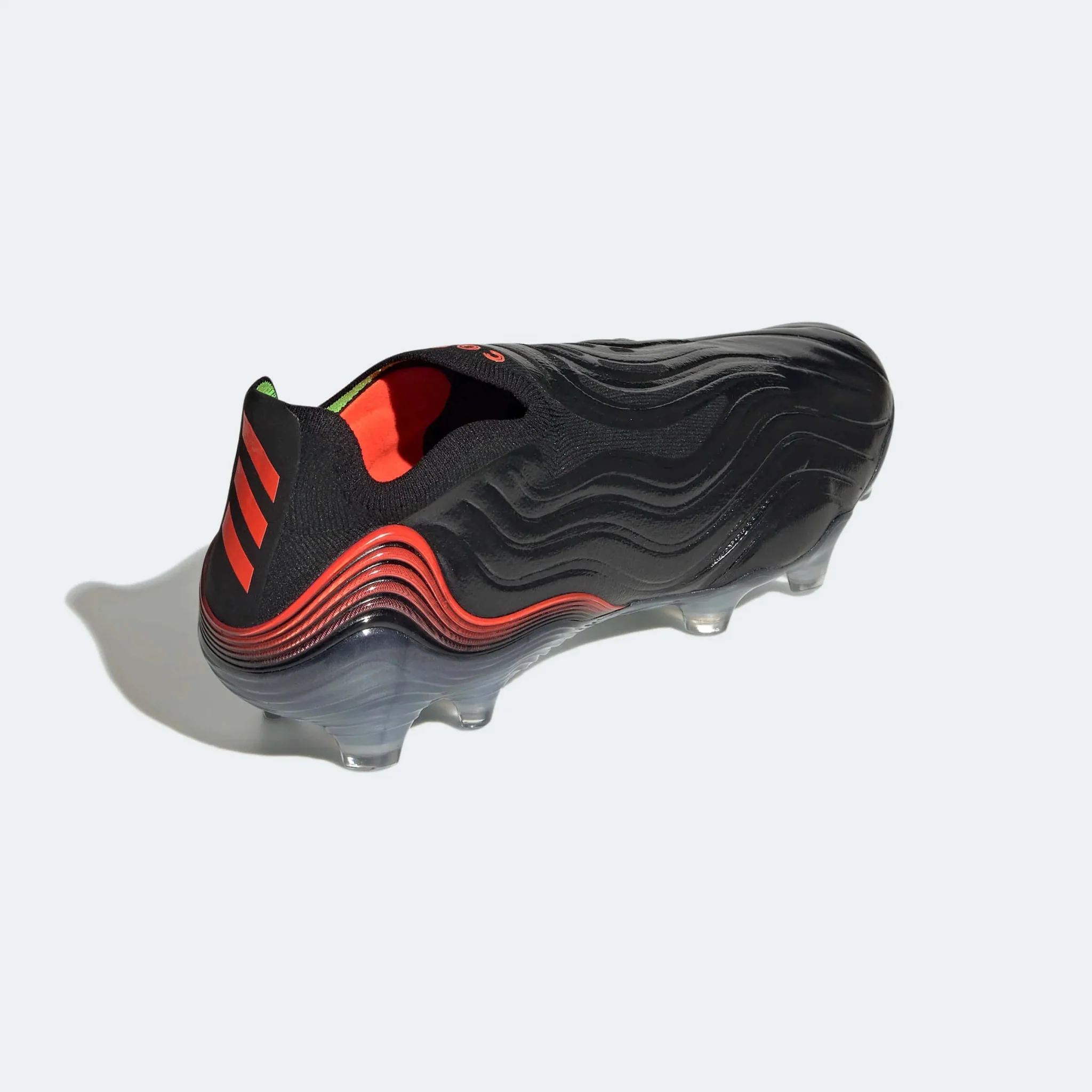 adidas Copa Sense + FG - Black-Solar Red - Image 4