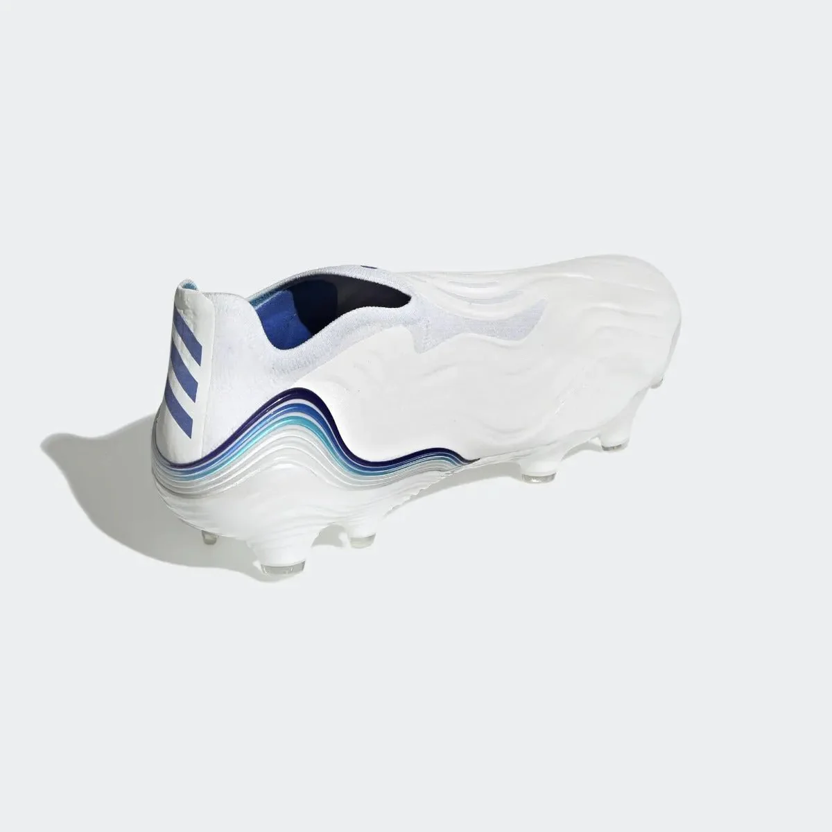 adidas Copa Sense + FG - White-Hi Res Blue - Image 4