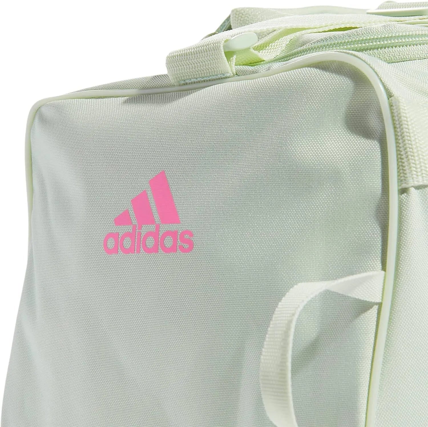 adidas Diablo Small Duffel Bag - Linen Green-Bliss Pink - Image 4
