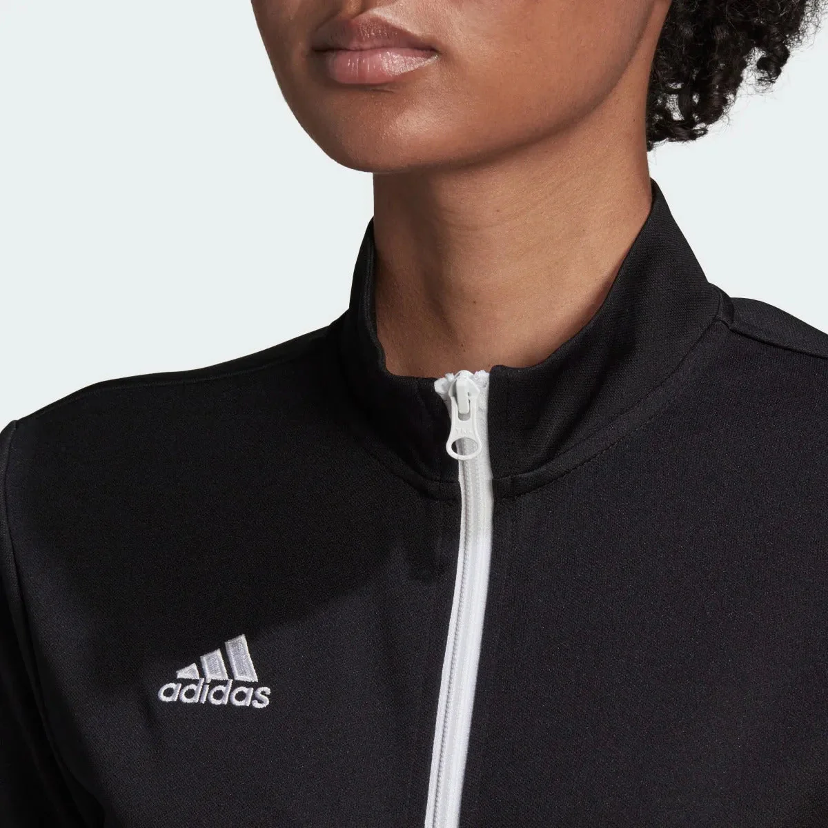 adidas Entrada 22 Women's Track Jacket - Black - Image 5