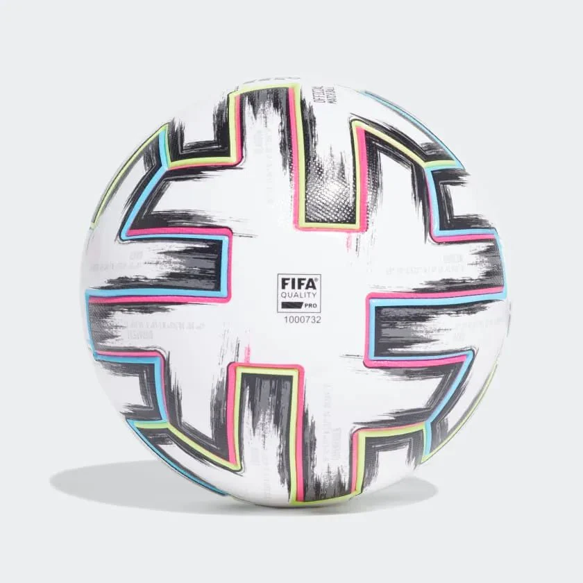 adidas Euro 2020 Uniforia Pro Football - White-Black - Image 2