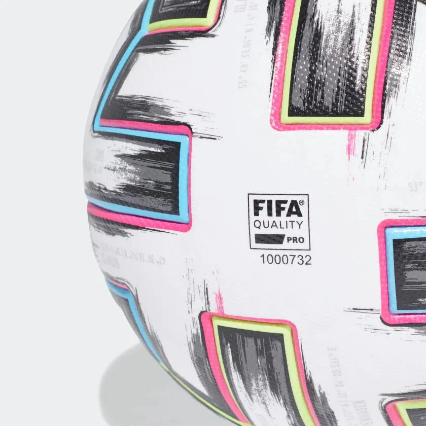 adidas Euro 2020 Uniforia Pro Football - White-Black - Image 4