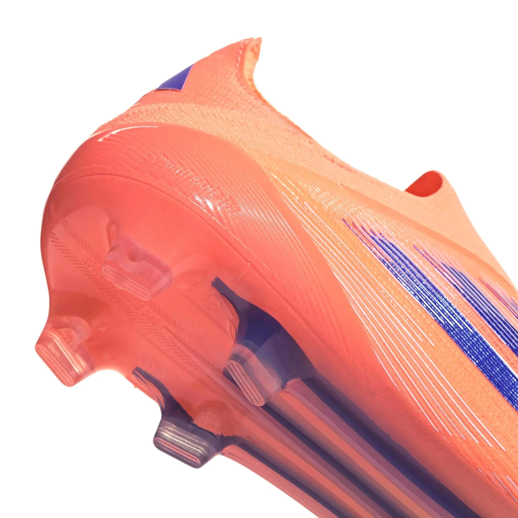 adidas F50 Elite Laceless Firm Ground Soccer Cleats - Coral Blaze Pack (FA25) - Image 8