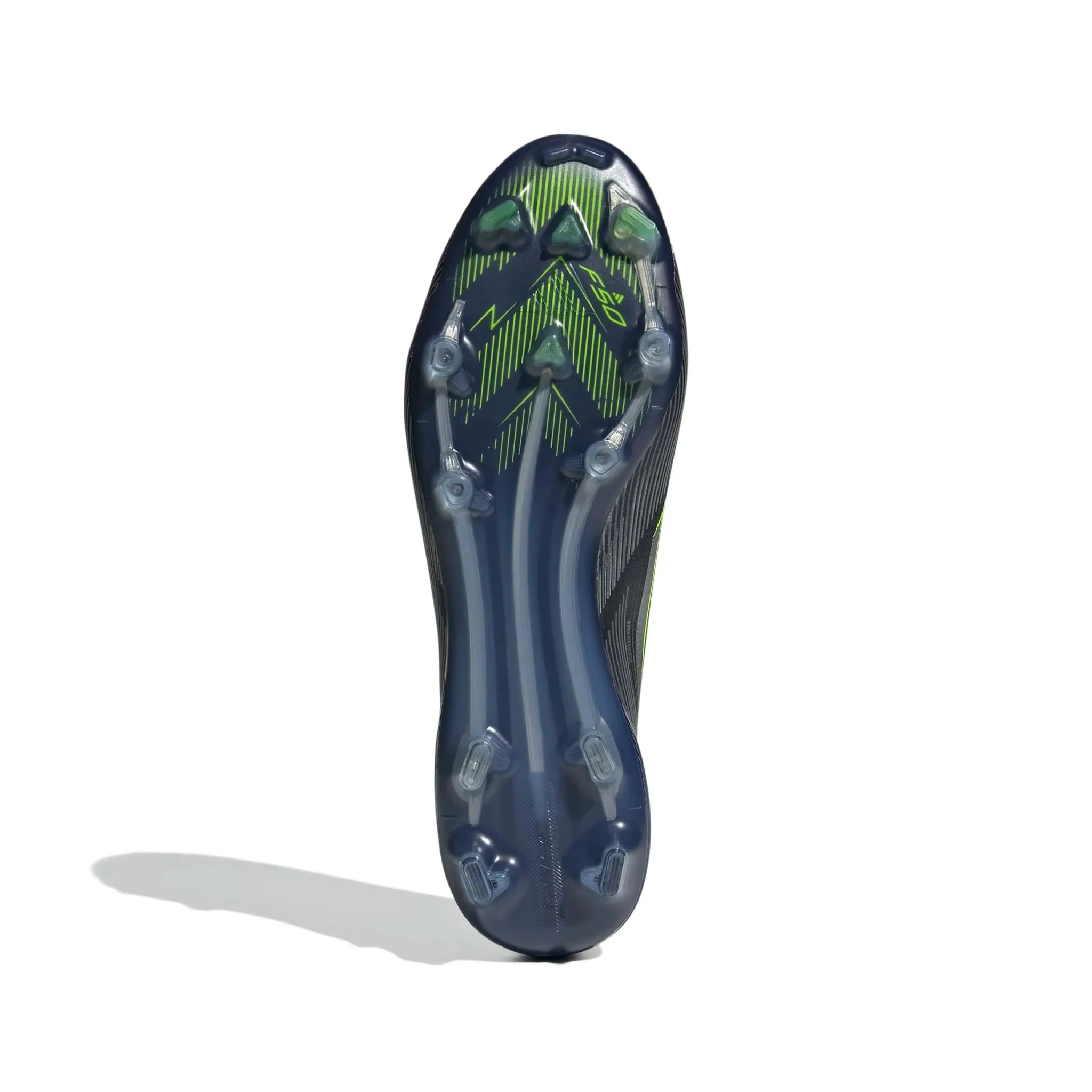 adidas F50 Elite Laceless Firm Ground Soccer Cleats - Electric Stealth Pack (FA25) - Image 6