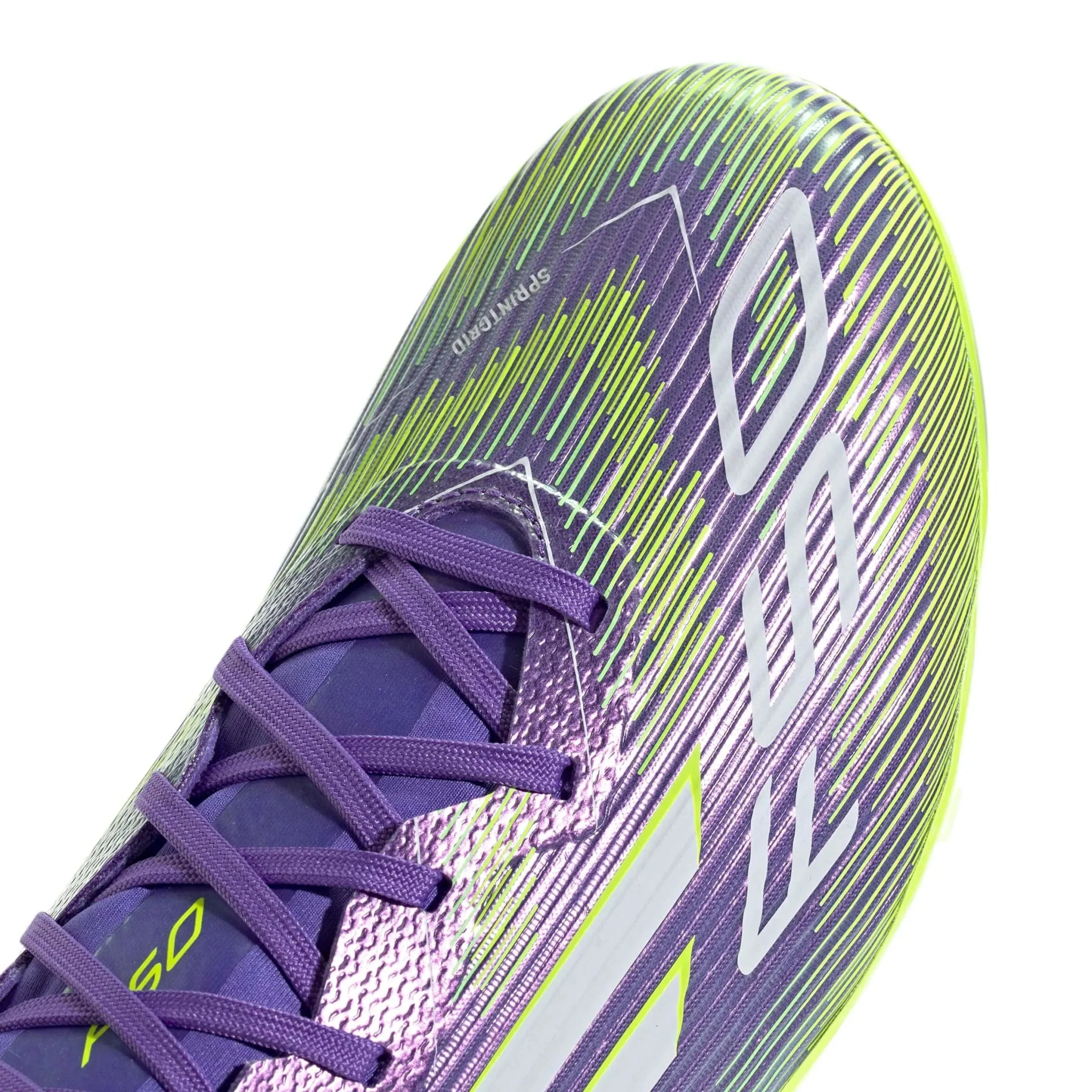 adidas F50 League Firm/Multi Ground Soccer Cleats - Radiant Blaze Pack (FA25) - Image 7