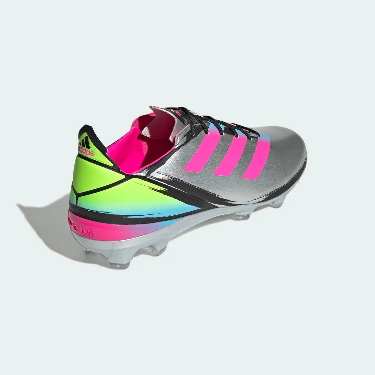 Adidas GameMode FG - Silver-Cyan-Show Pink - Image 3
