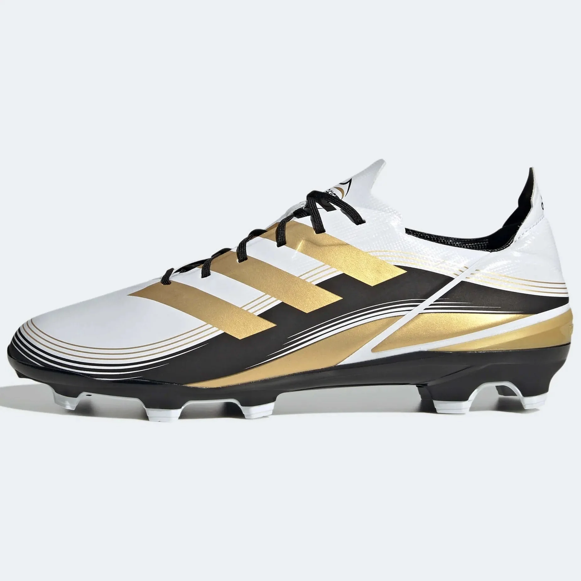 adidas Gamemode FG - White-Gold-Black - Image 2