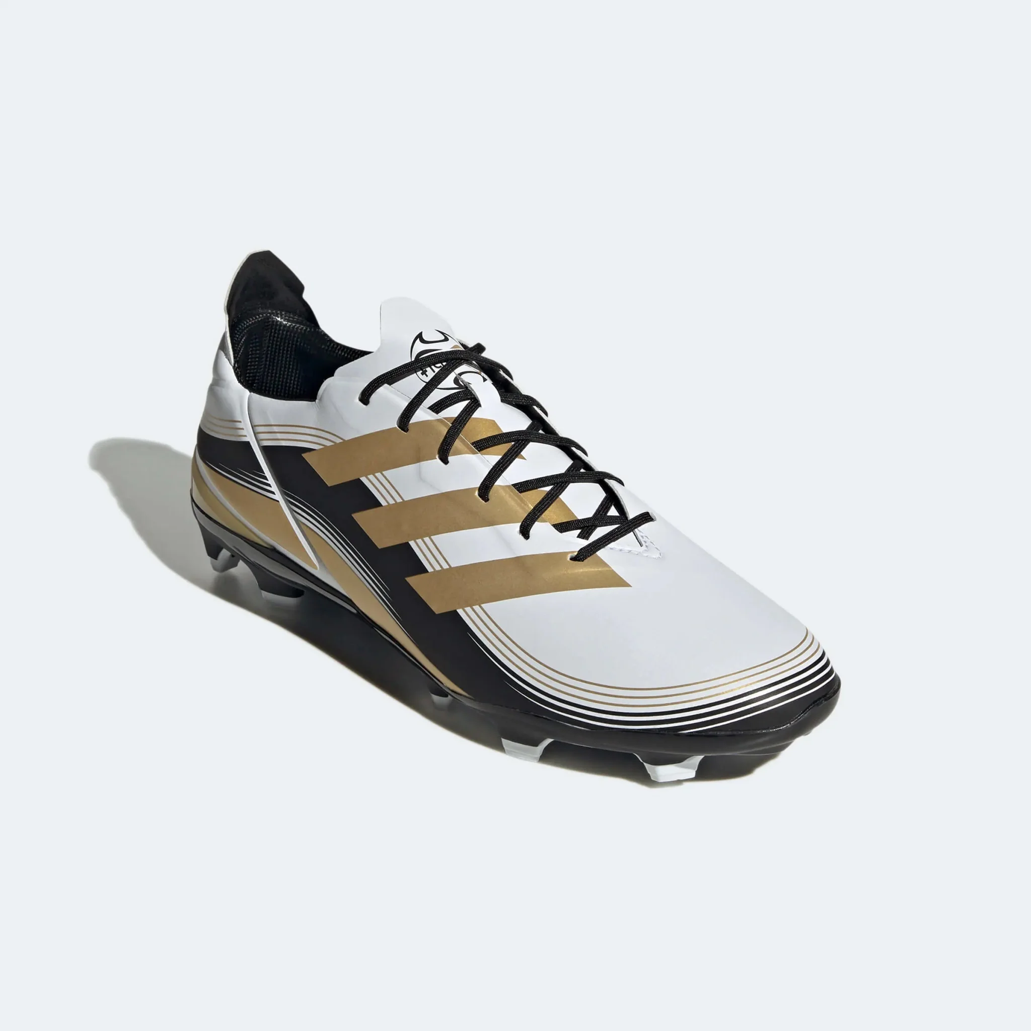adidas Gamemode FG - White-Gold-Black - Image 3