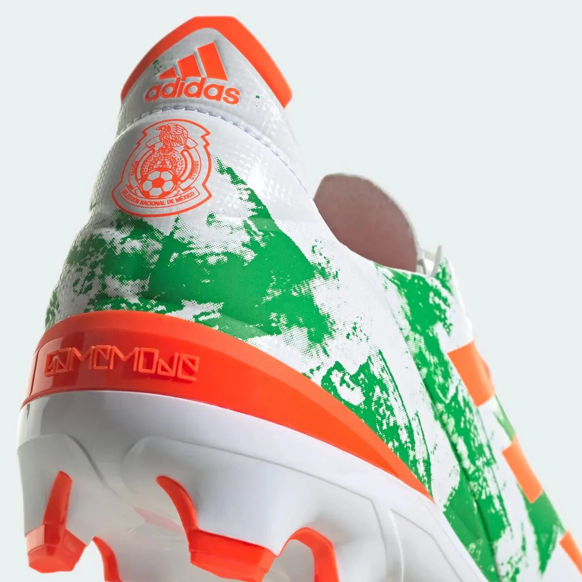 Adidas GameMode FG - White-Green-Solar Red - Image 8