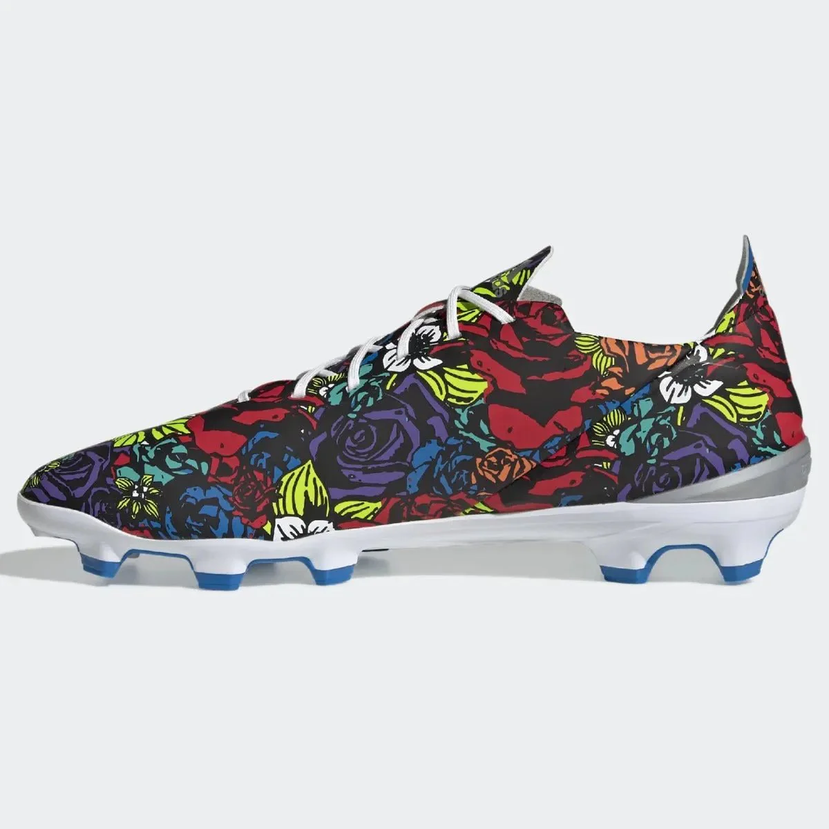 adidas GameMode FG - White-Silver-Blue - Image 2