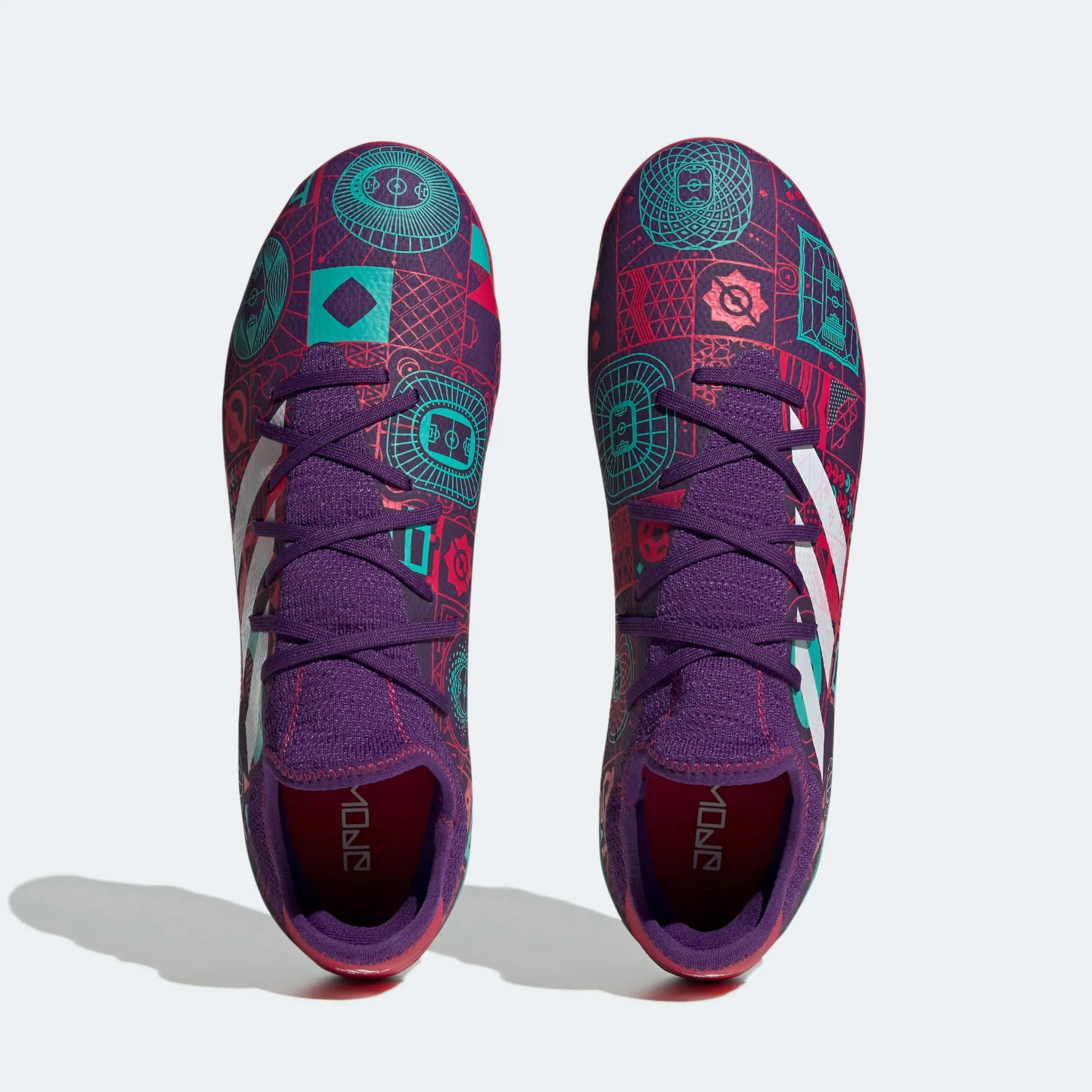 adidas Gamemode Knit FG - Purple-Ruby Red - Image 4