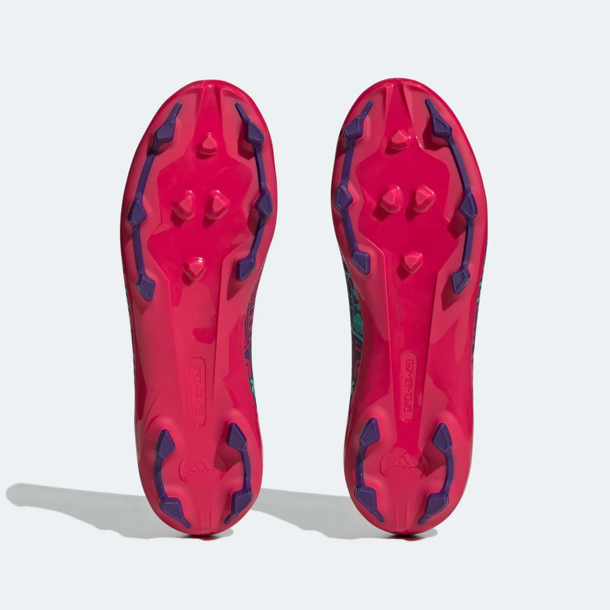 adidas Gamemode Knit FG - Purple-Ruby Red - Image 5