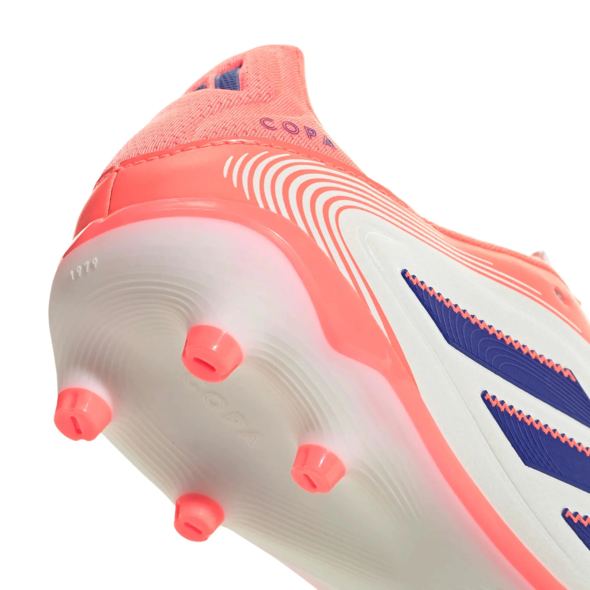 adidas Junior Copa Pure III League Firm/Multi Ground Soccer Cleats - Coral Blaze Pack (FA25) - Image 8