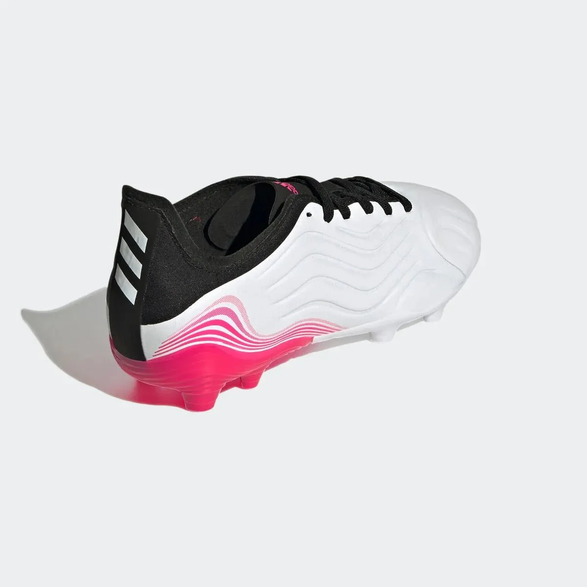 Adidas Junior Copa Sense .1 FG - White-Black-Pink - Image 4