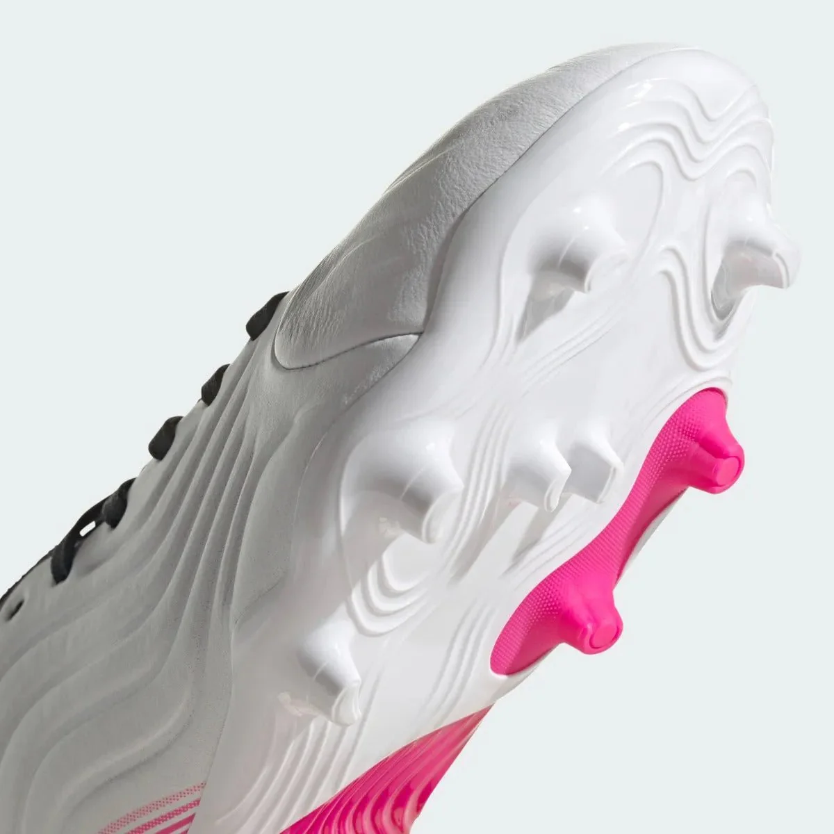 Adidas Junior Copa Sense .1 FG - White-Black-Pink - Image 8