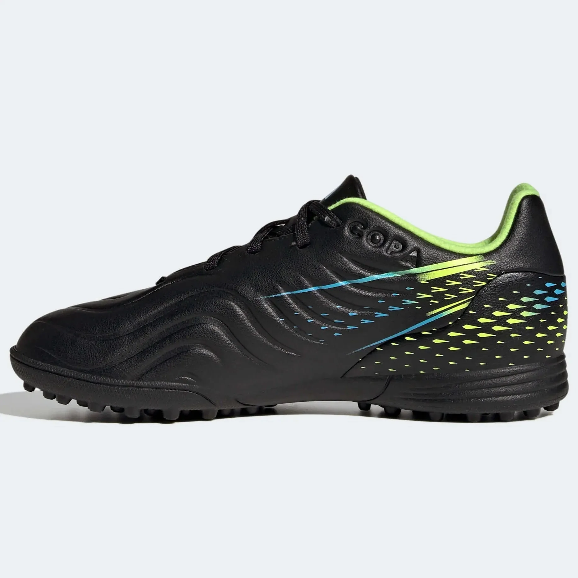 adidas Junior Copa Sense.3 Turf - Black-Solar-Yellow - Image 2