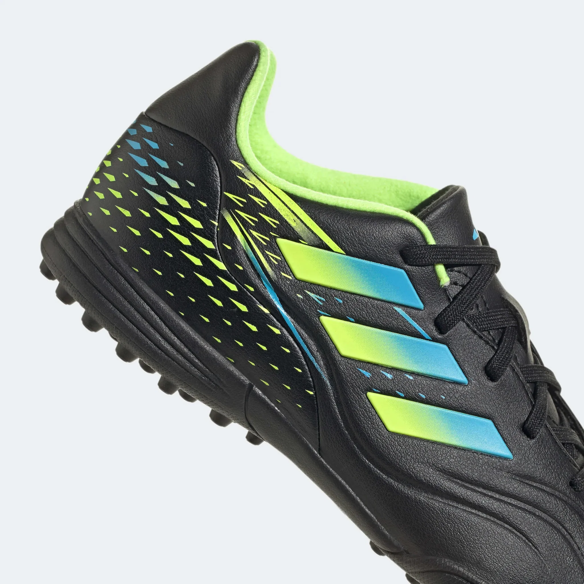 adidas Junior Copa Sense.3 Turf - Black-Solar-Yellow - Image 8