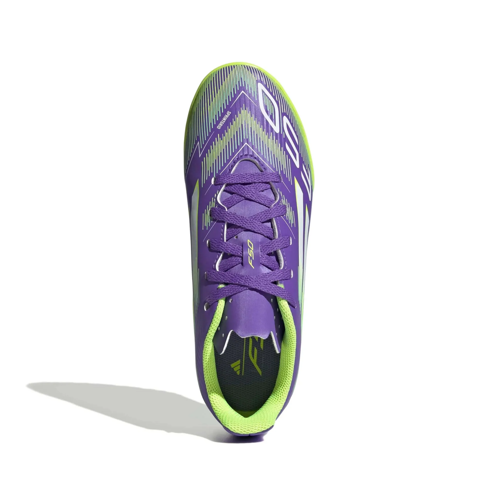 adidas Junior F50 Club Turf Soccer Shoes - Radiant Blaze Pack (FA25) - Image 5