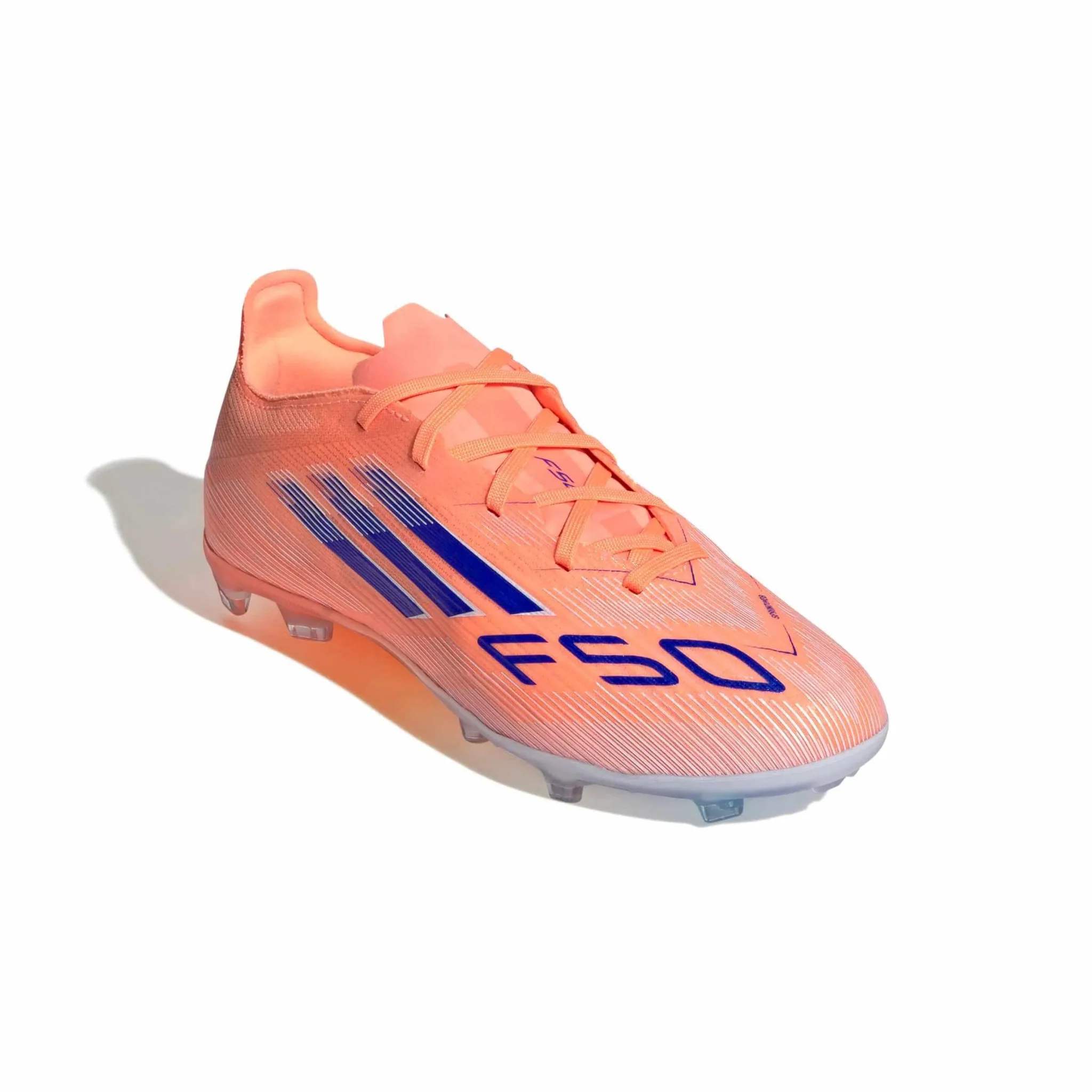 adidas Junior F50 Elite Firm Ground Soccer Cleats - Coral Blaze Pack (FA25) - Image 3