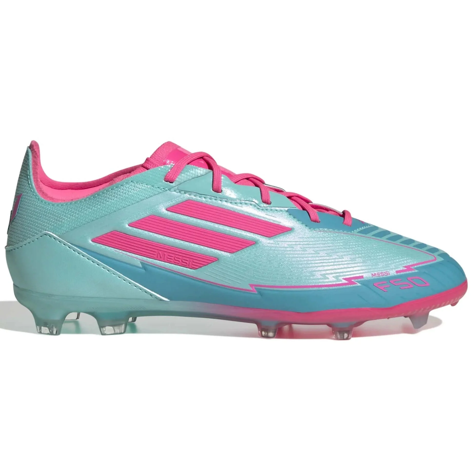 adidas Junior F50 Elite Messi Firm Ground Soccer Cleats - MP2 Pack (SP25)