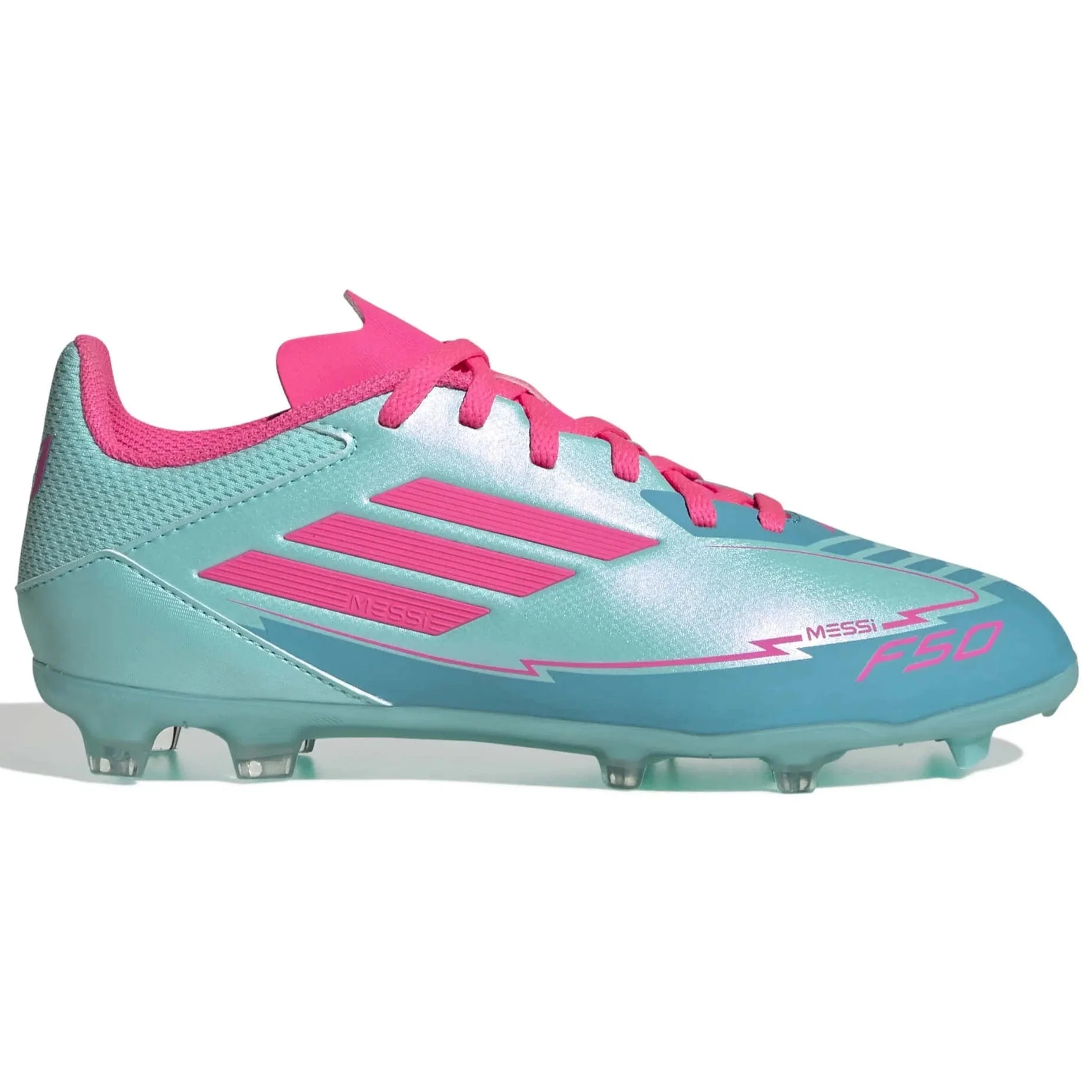 adidas Junior F50 League Firm/Multi Ground Messi - MP2 Pack (SU25)