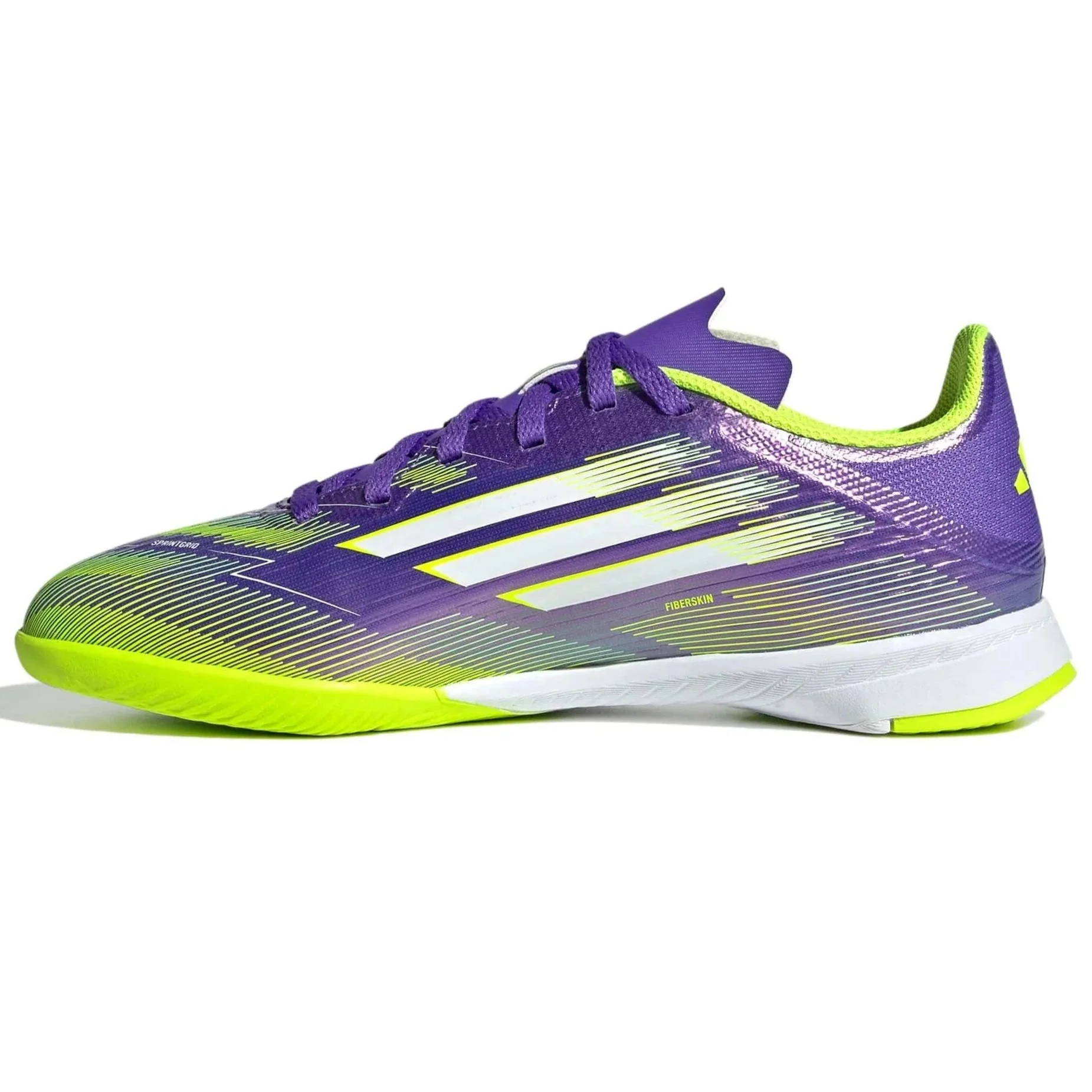 adidas Junior F50 League Indoor Soccer Shoes - Radiant Blaze Pack (FA25) - Image 2