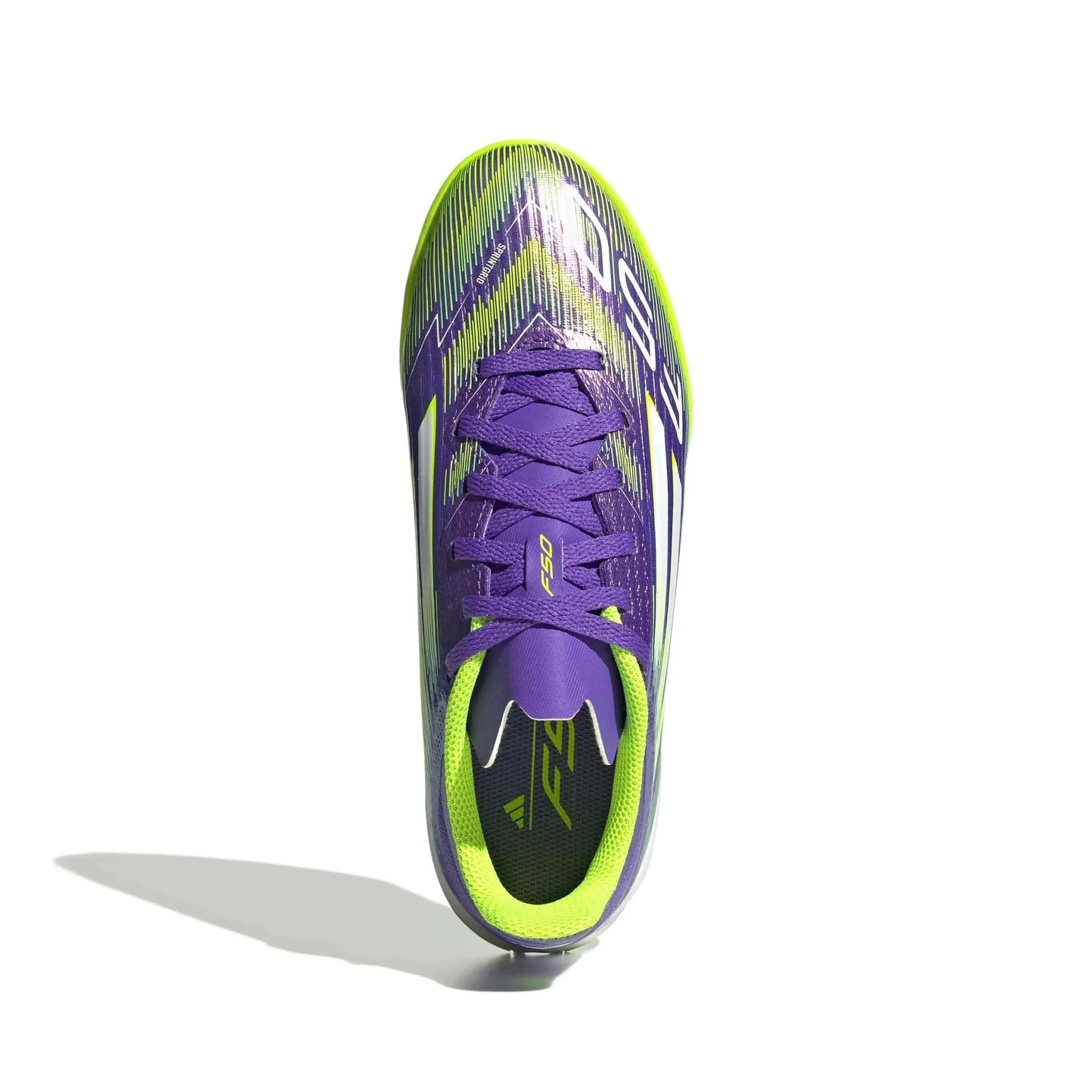 adidas Junior F50 League Indoor Soccer Shoes - Radiant Blaze Pack (FA25) - Image 5