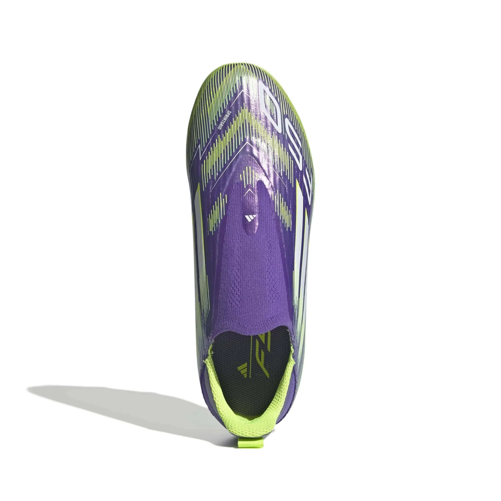 adidas Junior F50 League Laceless Firm/Multi Ground Soccer Cleats - Radiant Blaze Pack (FA25) - Image 5