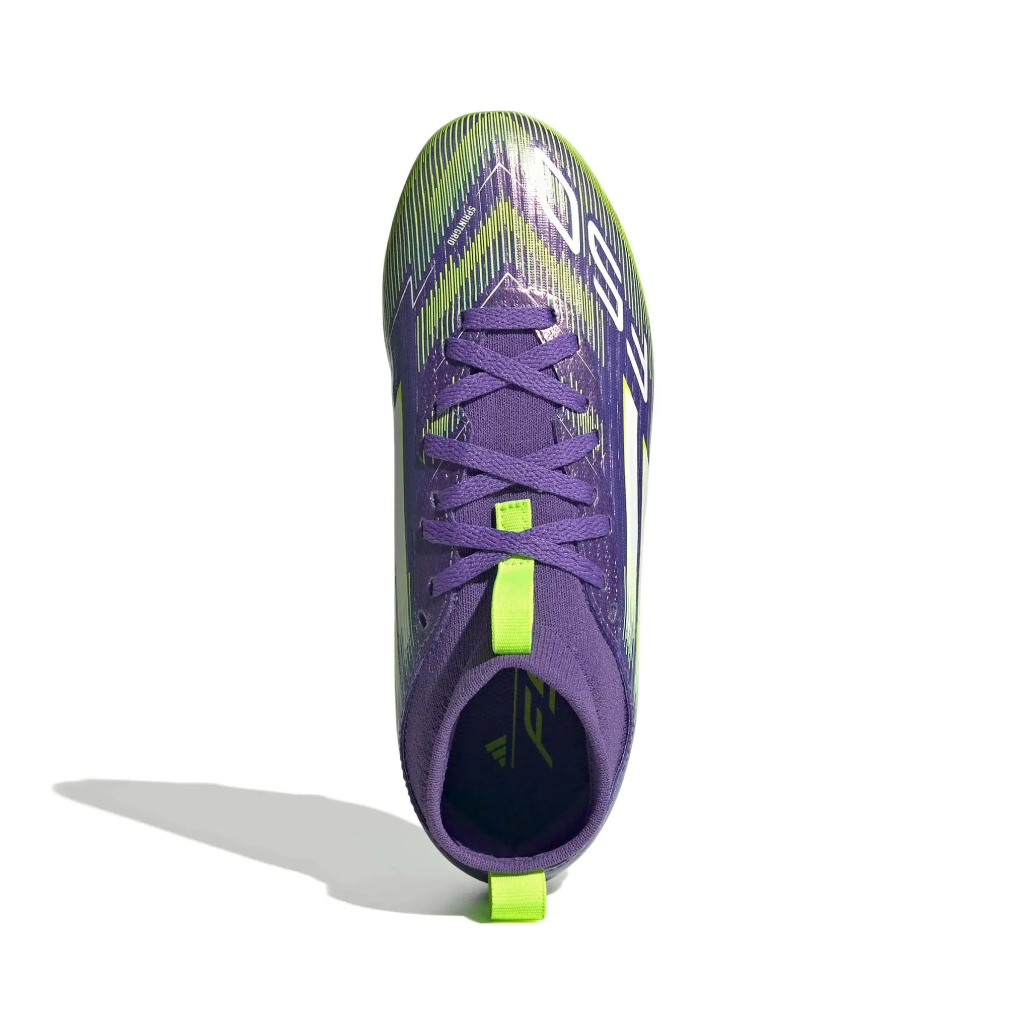 adidas Junior F50 League Mid Firm/Multi Ground Soccer Cleats - Radiant Blaze Pack (FA25) - Image 5