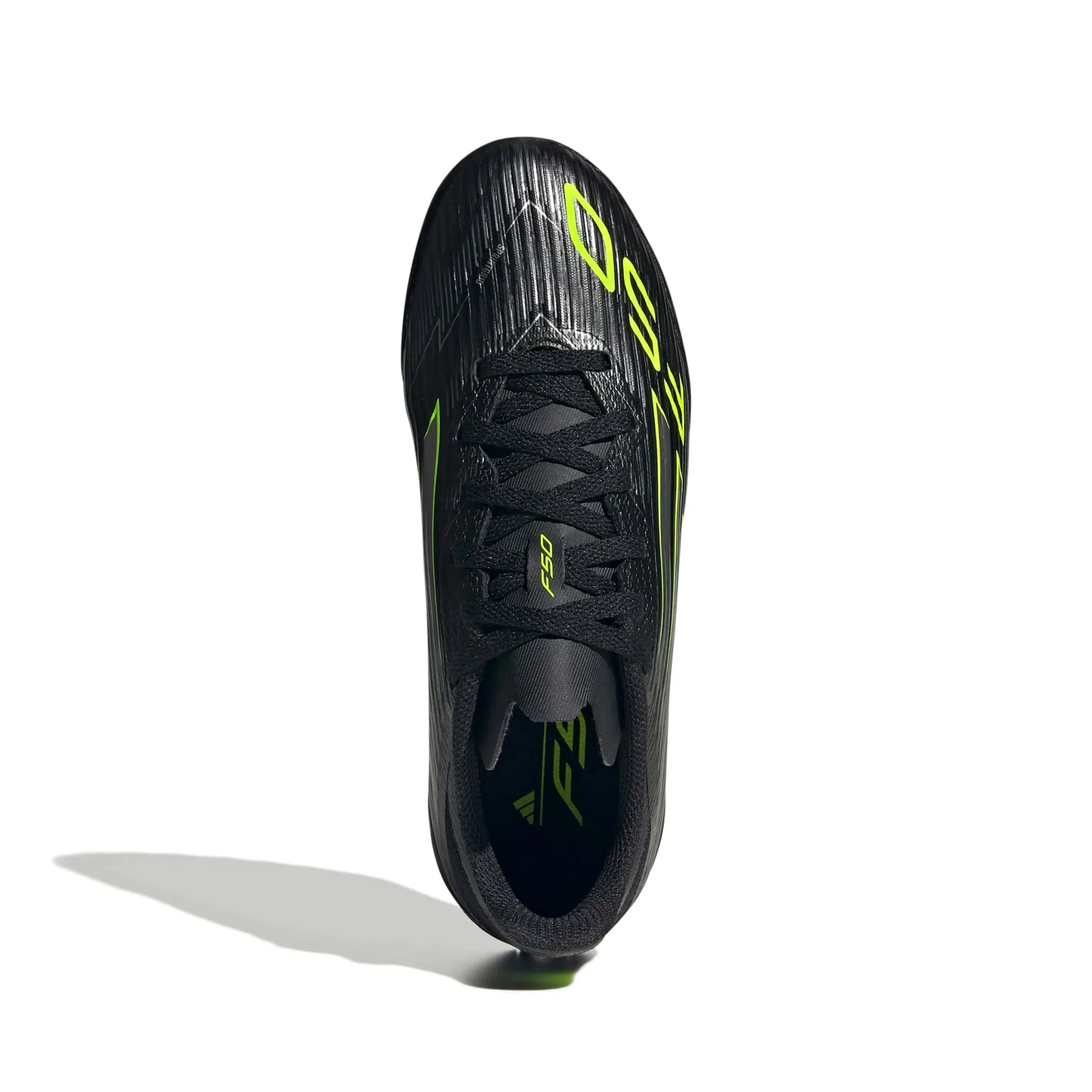 adidas Junior F50 League Turf Soccer Shoes - Electric Stealth Pack (FA25) - Image 5