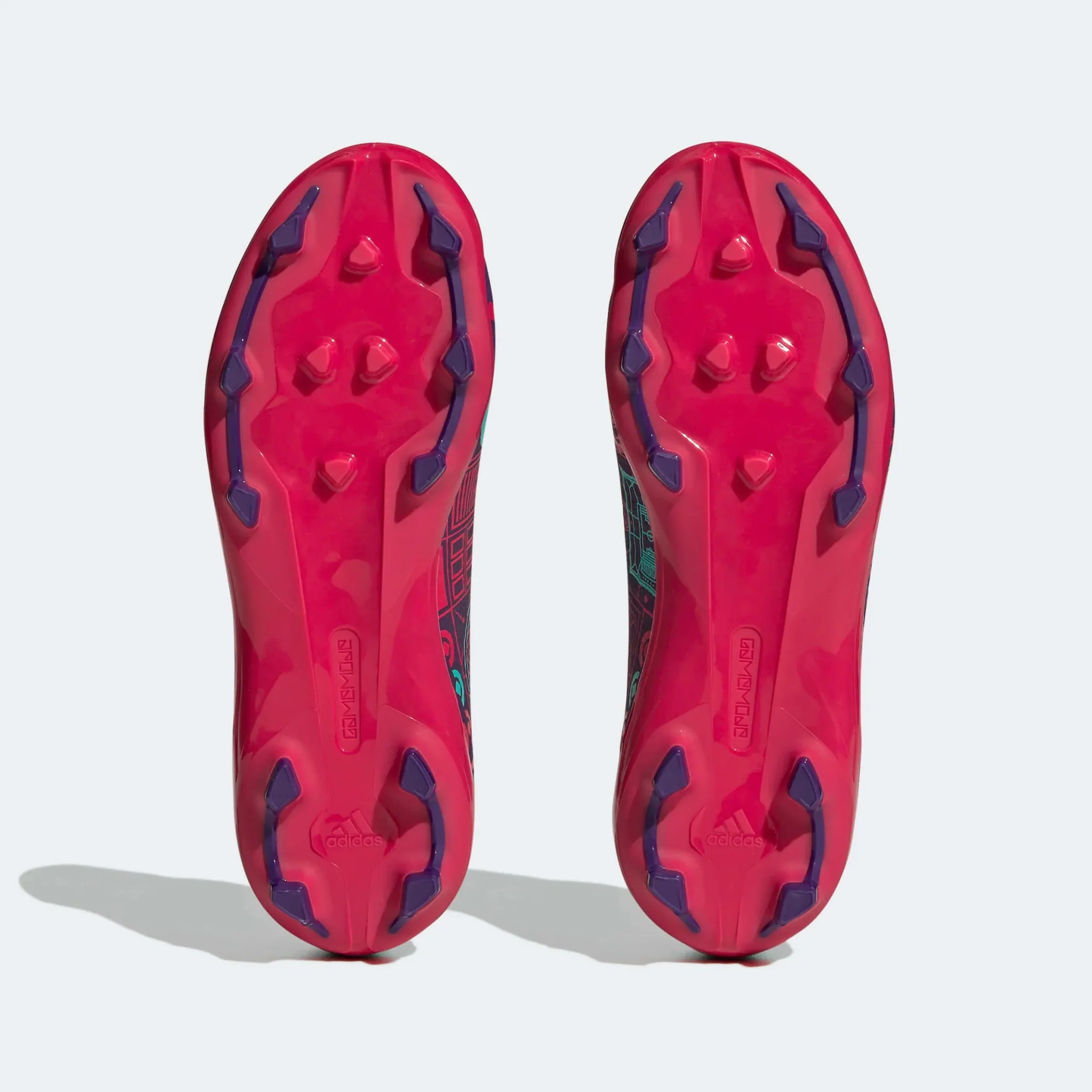 adidas Junior Gamemode Knit FG - Purple-Ruby Red - Image 6