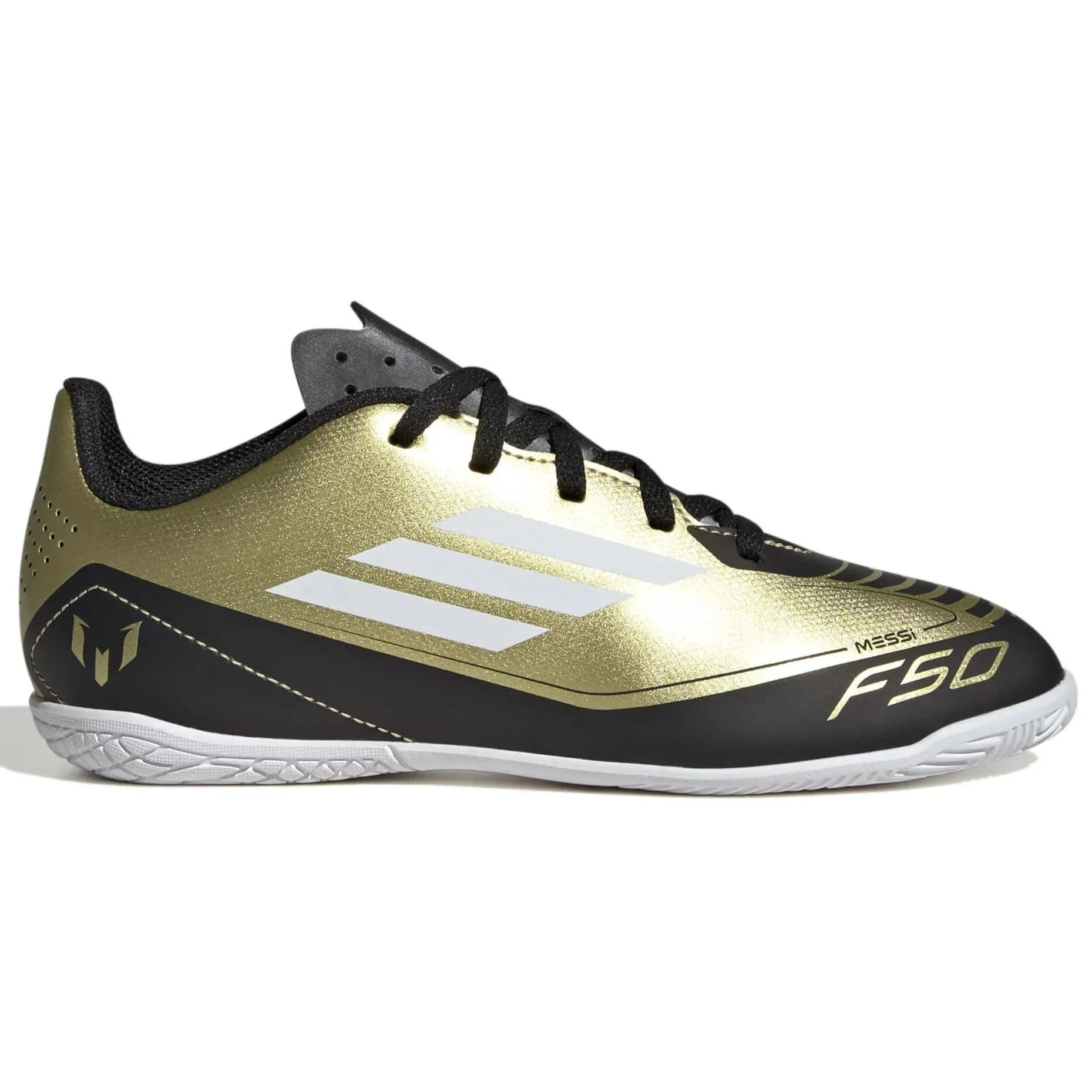 adidas Junior Messi F50 Club Indoor - Triunfo Dorado (FA24)