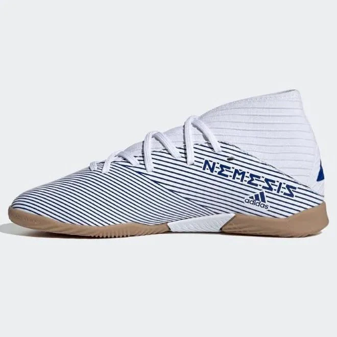 adidas JR Nemeziz 19.3 IN - White-Blue - Image 2