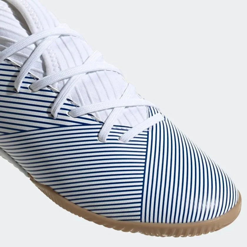 adidas JR Nemeziz 19.3 IN - White-Blue - Image 7