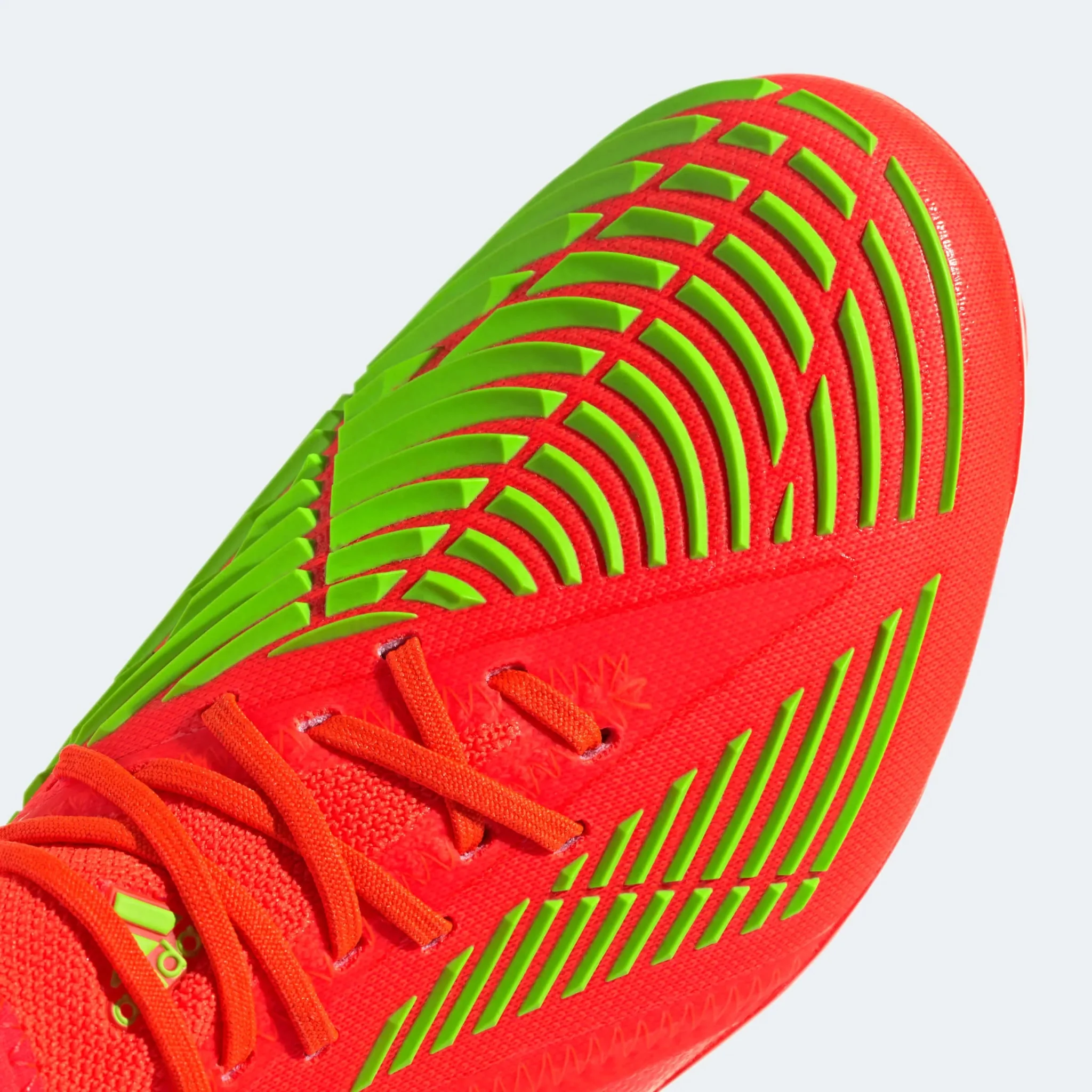 adidas Junior Predator Edge .1 FG - Solar Red-Solar Green - Image 7