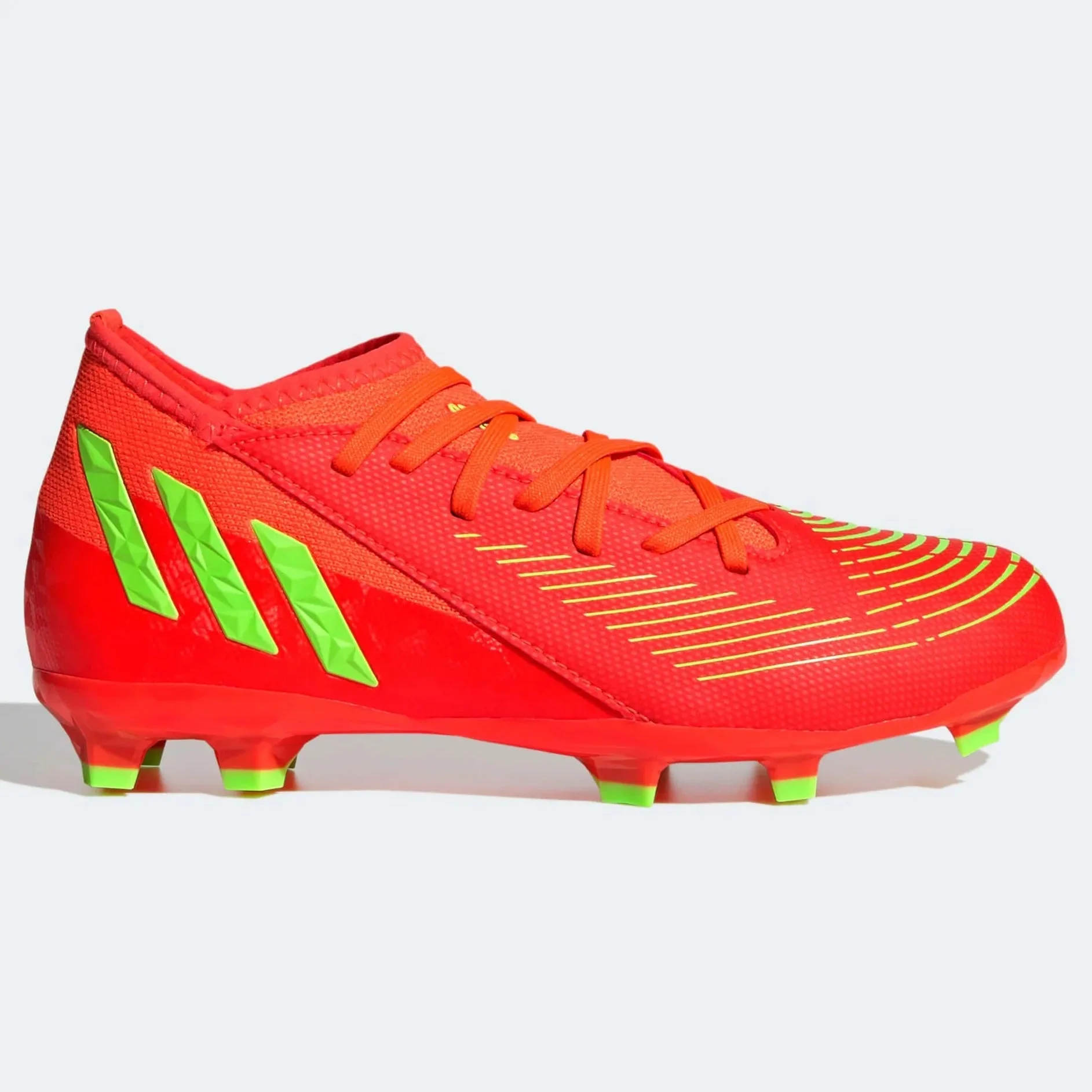 adidas Junior Predator Edge .3 FG - Solar Red-Solar Green