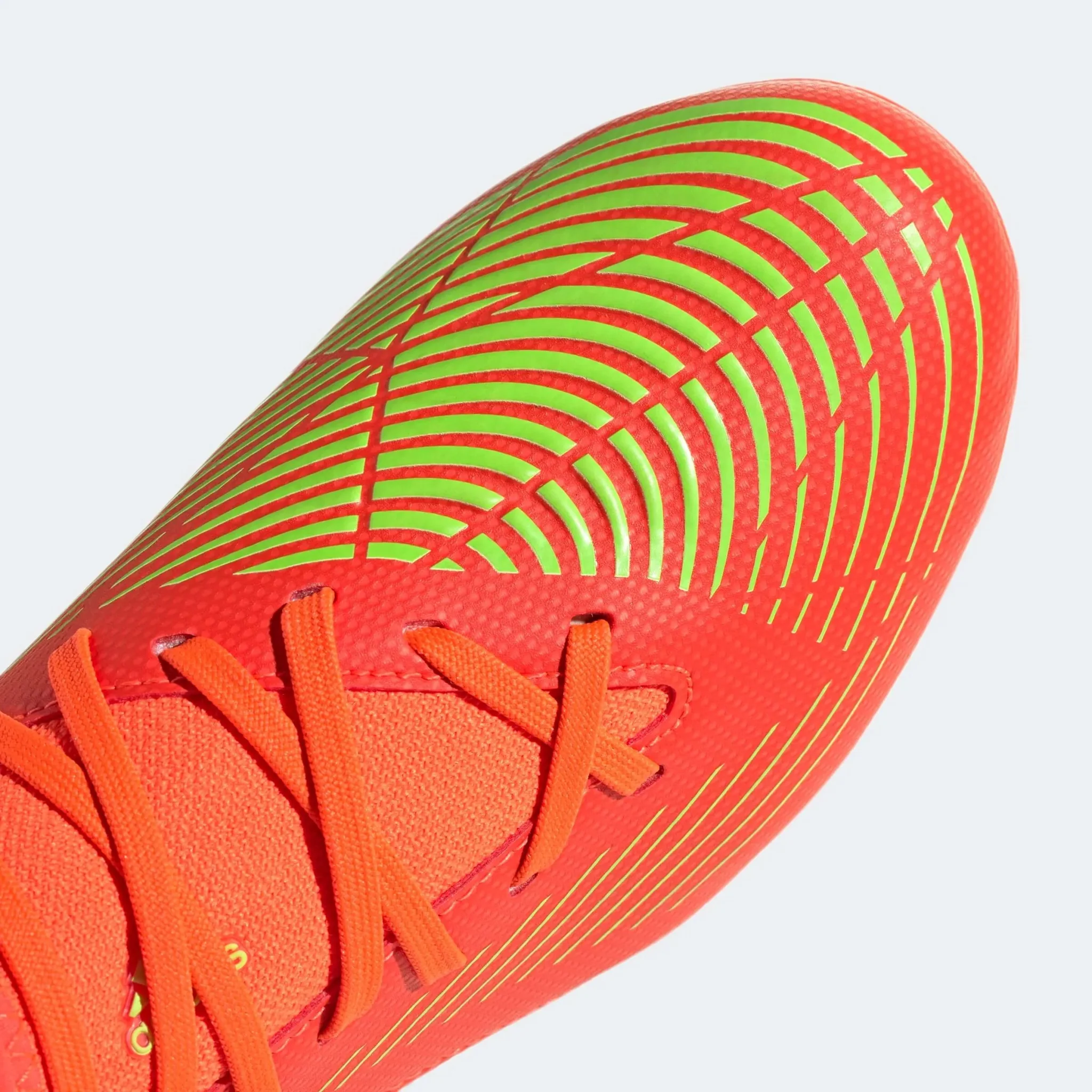 adidas Junior Predator Edge .3 FG - Solar Red-Solar Green - Image 7
