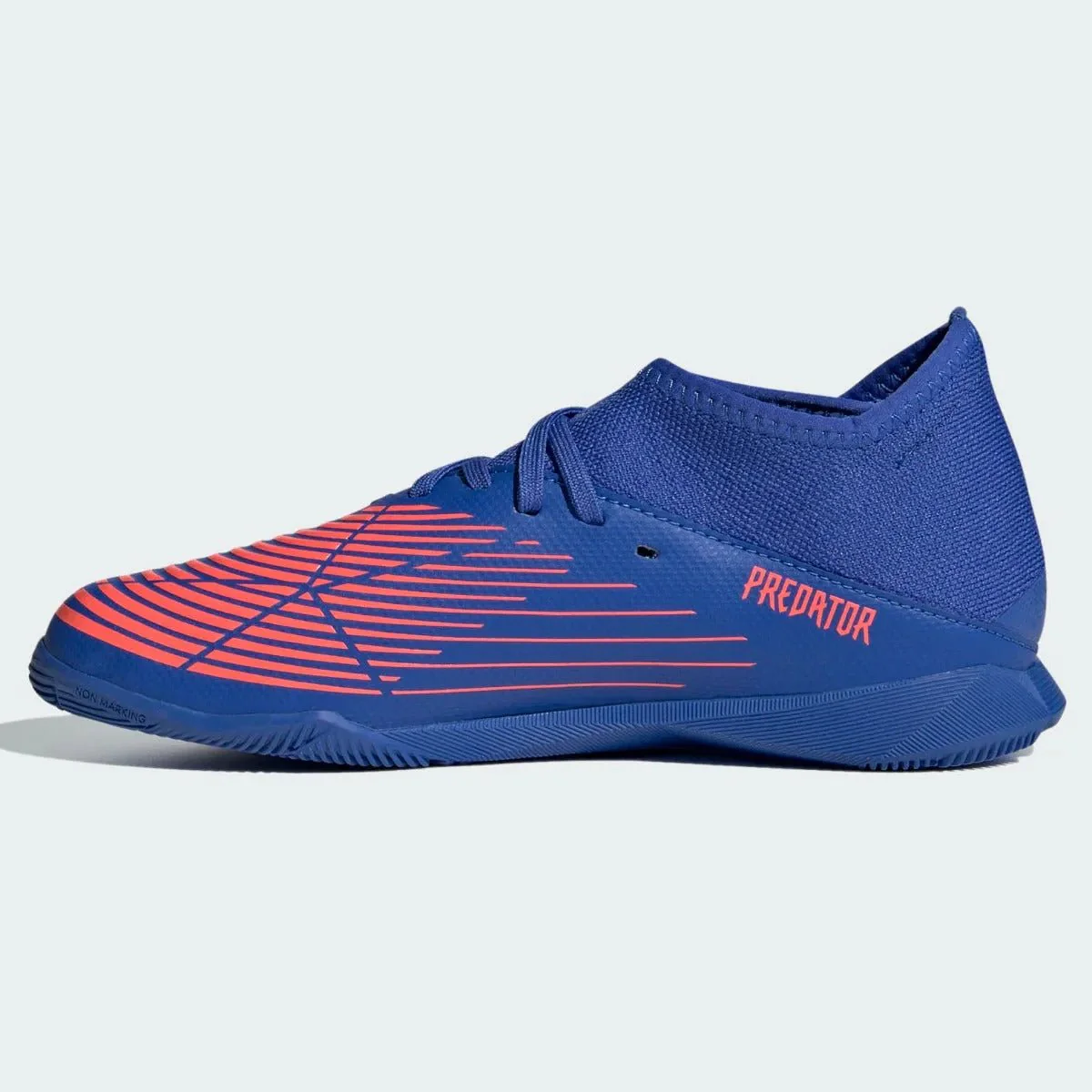 Adidas Junior Predator Edge .3 IN - Hi Res Blue-Turbo - Image 2