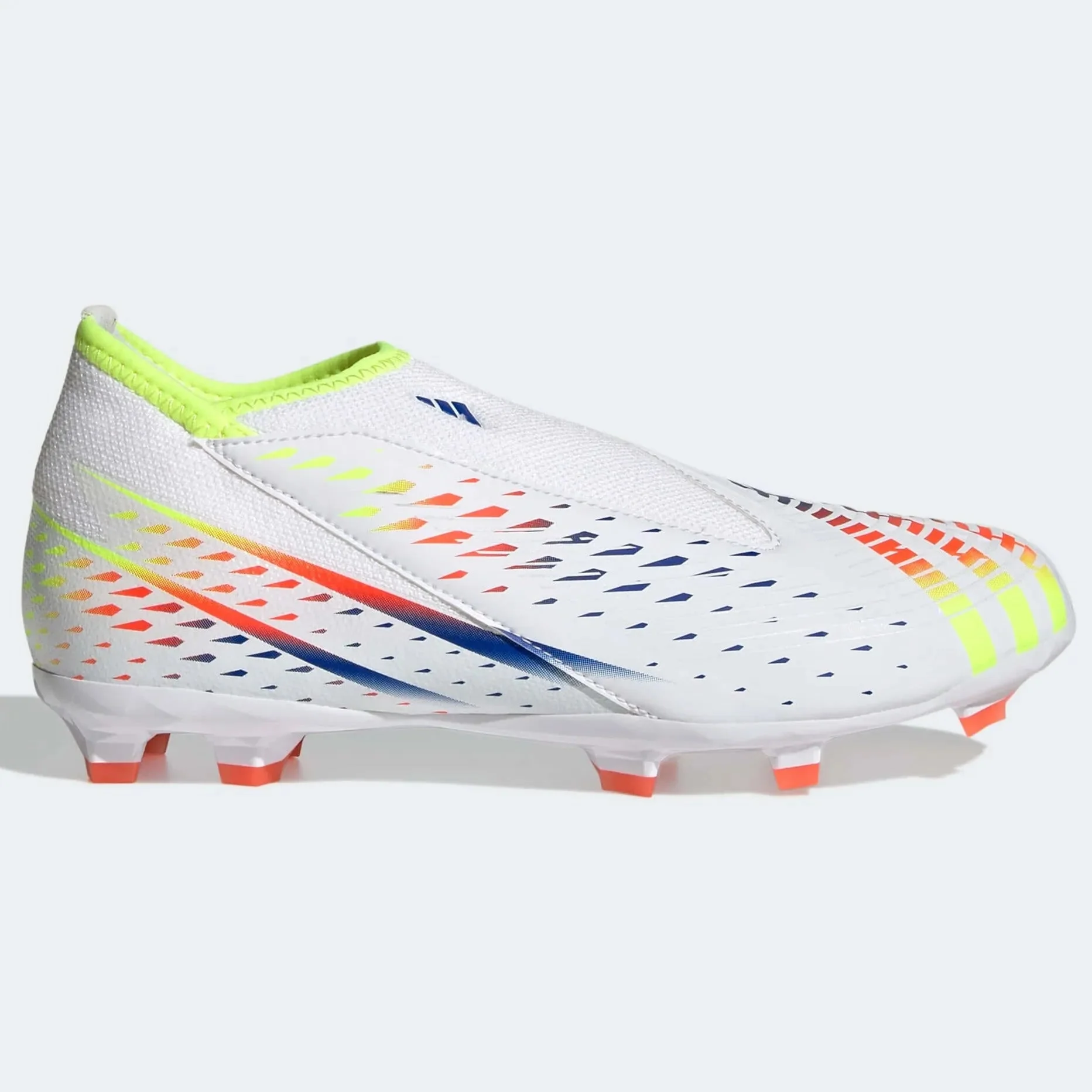 adidas Junior Predator Edge.3 LL FG J - White-Yellow-Blue