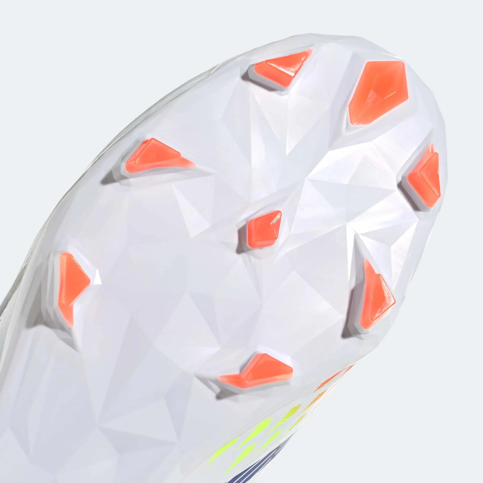 adidas Junior Predator Edge.3 LL FG J - White-Yellow-Blue - Image 8