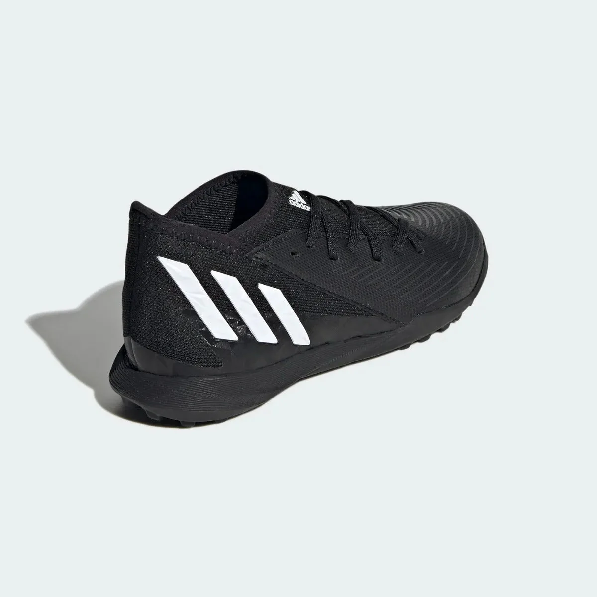 adidas Junior Predator Edge .3 Turf - Black-White - Image 3