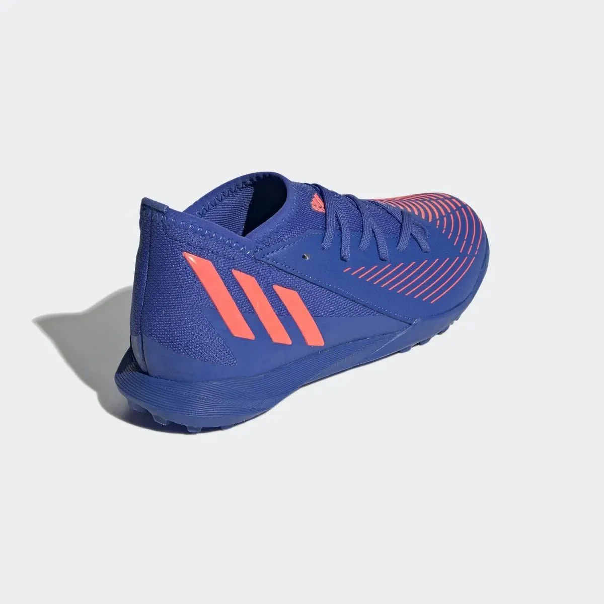 adidas Junior Predator Edge .3 Turf - Hi Res Blue-Turbo - Image 4