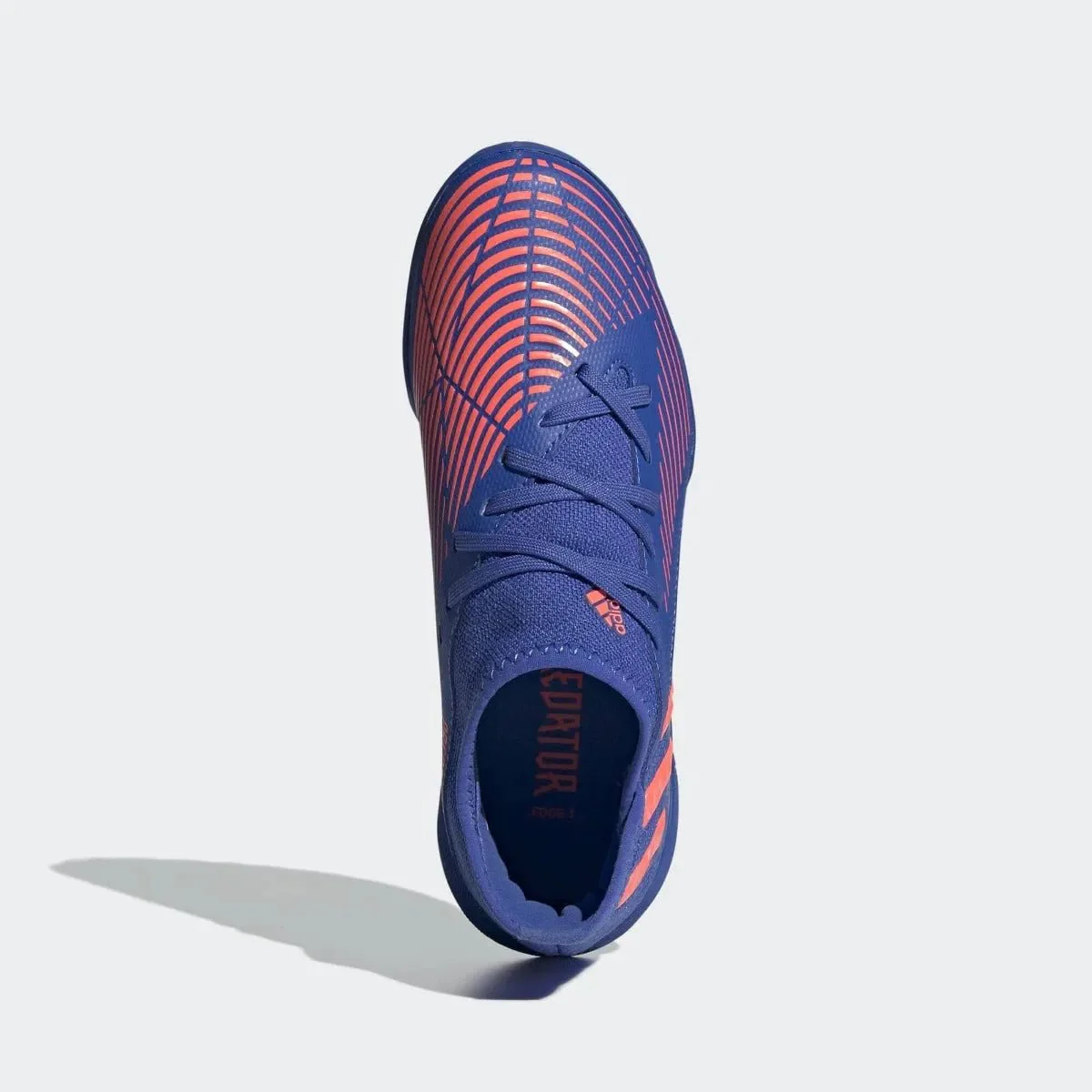 adidas Junior Predator Edge .3 Turf - Hi Res Blue-Turbo - Image 5