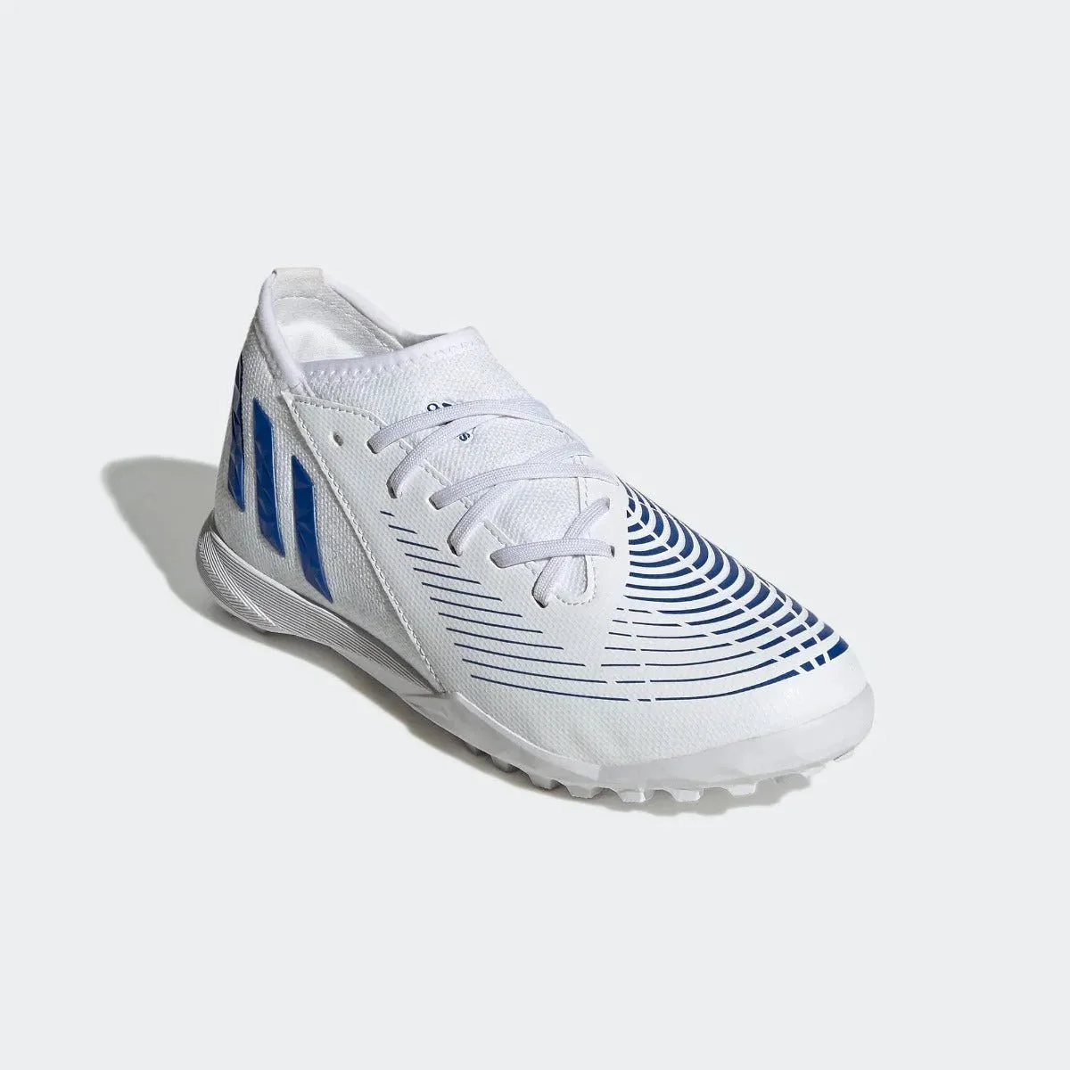 adidas Junior Predator Edge .3 Turf - White-Hi Res Blue - Image 3