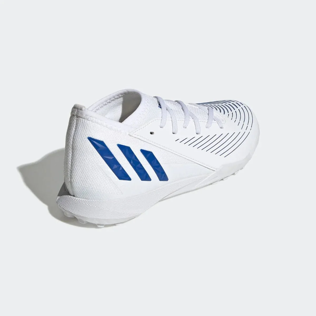 adidas Junior Predator Edge .3 Turf - White-Hi Res Blue - Image 4