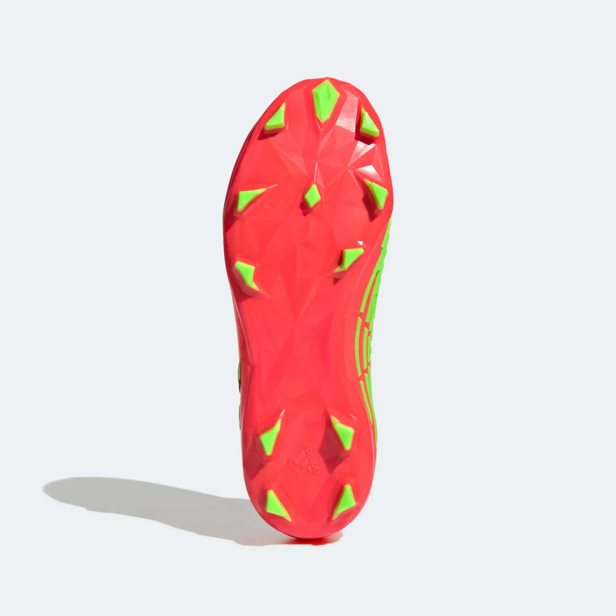 adidas Junior Predator Edge + FG - Solar Red-Solar Green - Image 6