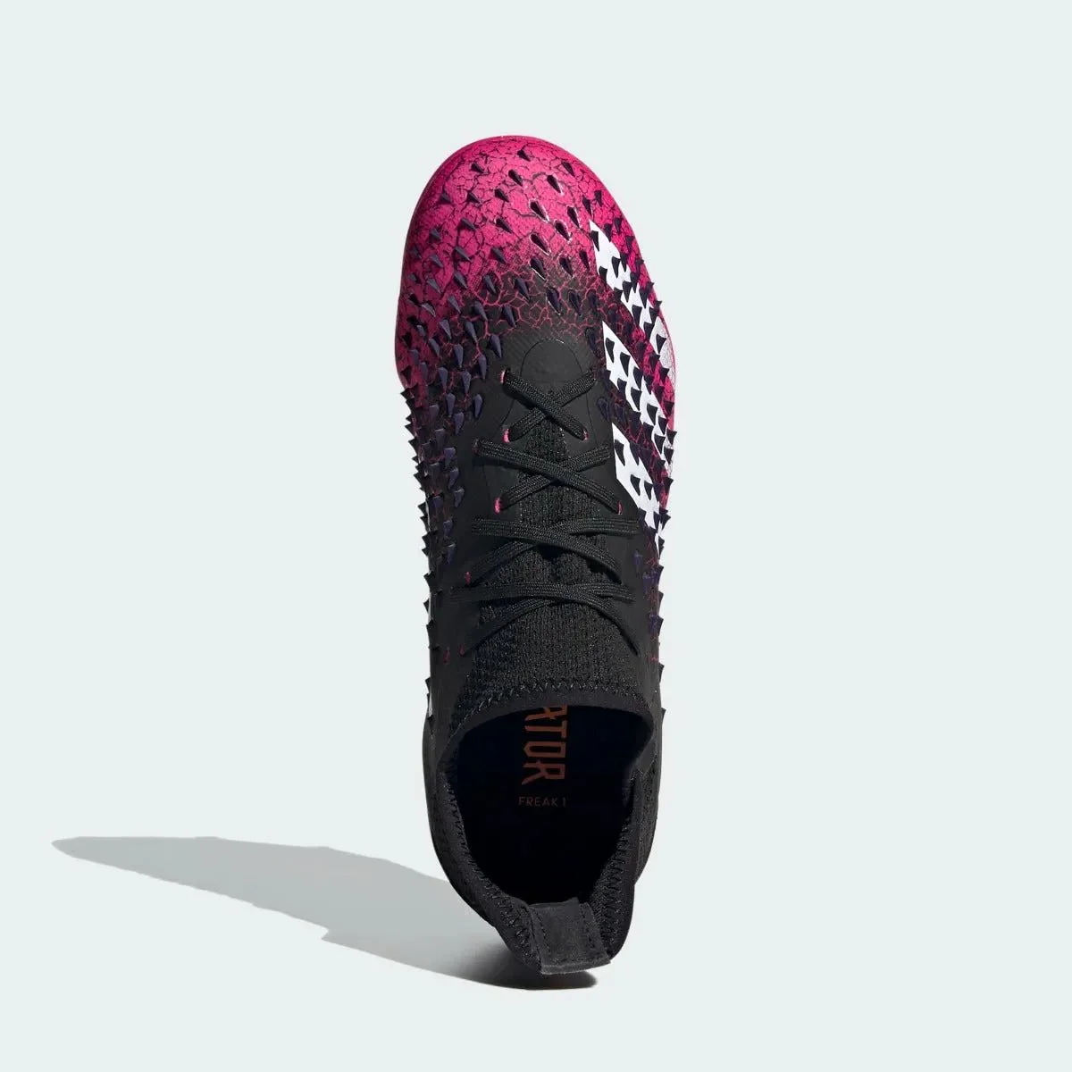 Adidas Junior Predator Freak .1 FG - Black-Pink-Purple - Image 5