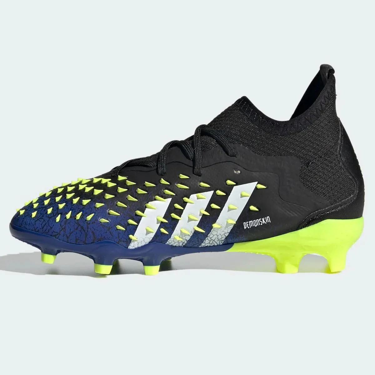 Adidas Junior Predator Freak .1 FG- Royal-Volt-Black - Image 2