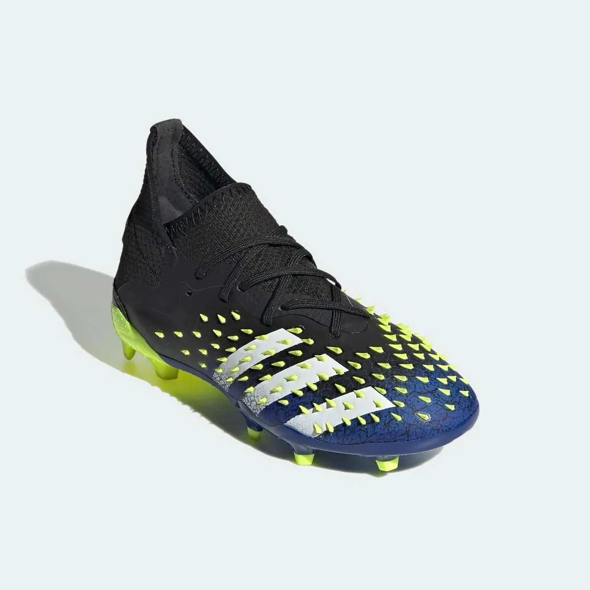 Adidas Junior Predator Freak .1 FG- Royal-Volt-Black - Image 3